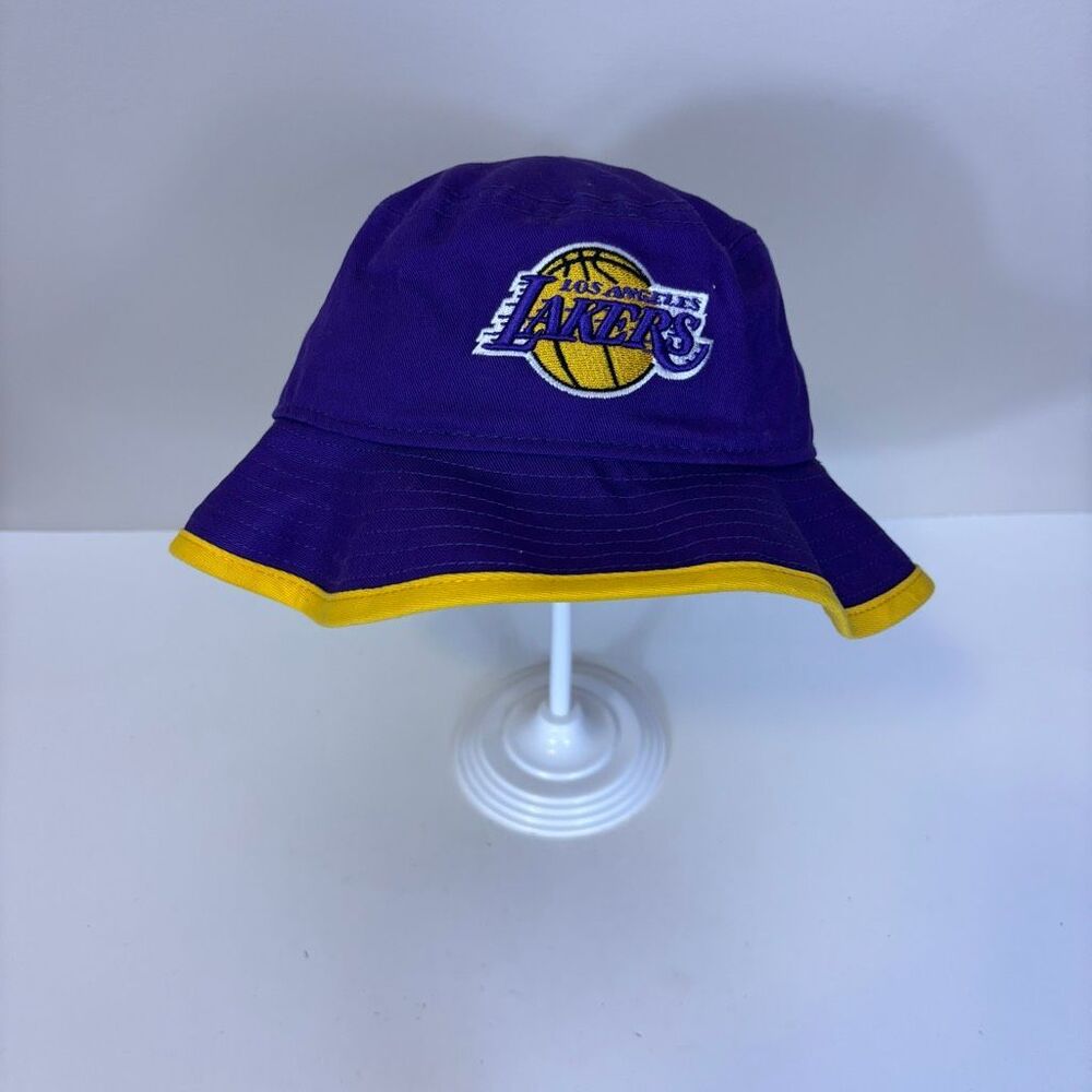 New Era Youth‎ LA Lakers Basketball Purple Bucket Hat